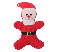 Christmas Dog Squeak Toys | Soft Stuffed Pet Toys With Squeaker | Puppy Chew, Soft Pet, Stuffed, Cute, Interactive Christmas Themed Tough Dog Chew For Aggressive Chewers
