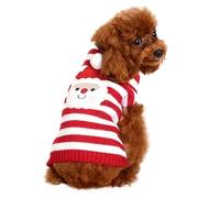 Christmas Dog Sweater Holiday Knitwear Warm Pet Clothes for Medium Large Dogs and Cats(M-1Pc)