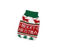 Christmas Dog Sweater Winter Warm Knit Pullover Dogs - Festive Jumper for Golden Retriever, Rottweiler, Corgi & Cats - Cozy Holiday Pet Clothing with Funny Design (Size Guide)(Red,4XL)