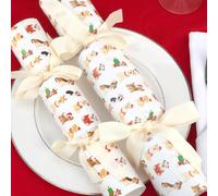 Christmas Dogs | Christmas Cracker Craft Kit | Makes 6 Large Crackers