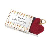 Christmas Dogs | Hanging Felt Heart | Cracker Filler | Mini Matchbox Gift