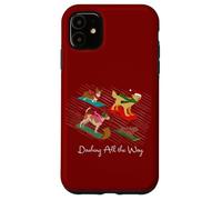 Christmas Dogs Sledding Dashing All the Way Case for iPhone 11