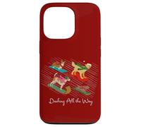 Christmas Dogs Sledding Dashing All the Way Case for iPhone 13 Pro