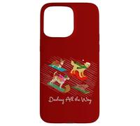 Christmas Dogs Sledding Dashing All the Way Case for iPhone 15 Pro Max