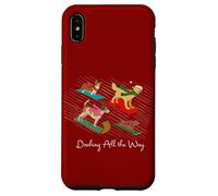 Christmas Dogs Sledding Dashing All the Way Case for iPhone XS Max
