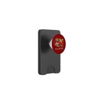 Christmas Dogs Sledding Dashing All the Way PopSockets PopWallet for MagSafe