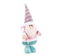 Christmas Doll Ornaments Gnomes, Hanging Gnomes for Trees, Santa Rose Figurines Cute Room Decorations, Retractable Holiday Decorations for Indoor, Shelf, T