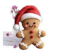 Christmas Dolls, Felt Holiday Figures, Festive Tabletop Decor for Home, Handmade Craft Design, Soft Fabric Material, Christmas Tool, Holiday Accessory for Living Room Bedroom Study Desk 8x4x3 Inches