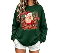 Christmas Dolly Sweatshirt Country Music Memorial Parton Merch Pullover | Christmas Dolly Merch Oversized Print Shirts Country Music 1946-2026 Parton Memorial Parton Sweatshirt Long Sleeve Pullover