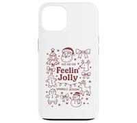 Christmas Doodle Festive Feeling Jolly Case for iPhone 13