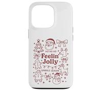 Christmas Doodle Festive Feeling Jolly Case for iPhone 13 Pro