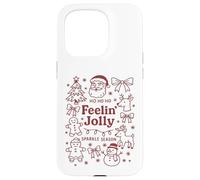 Christmas Doodle Festive Feeling Jolly Case for iPhone 15 Pro