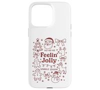 Christmas Doodle Festive Feeling Jolly Case for iPhone 15 Pro Max