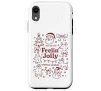 Christmas Doodle Festive Feeling Jolly Case for iPhone XR