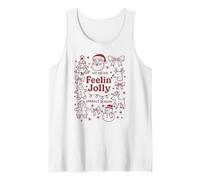 Christmas Doodle Festive Feeling Jolly Tank Top