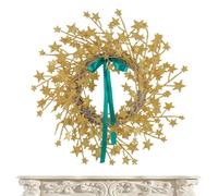 Christmas Door Wreath 55cm Artificial Poinsettia Decoration