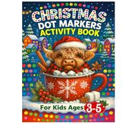 Christmas Dot Markers Activity Book for Kids Ages 3-5