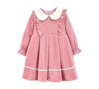 Christmas Dress for Children, Long Sleeve Dress Girls Christmas, Winter Dress with Doll Collar Tutu Children's Dress Princess Dress Merry Christmas A-line Dresses Christmas Party Dresses Clothing