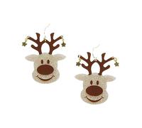Christmas Drop Dangle Earrings,Cute Glitter Reindeer Dangle Earrings,Xmas Dangling Statement Earrings,Festival Jewelry,Christmas Xmas Party Favors Gift