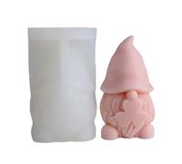 Christmas Dwarf Silicone Mold Scented Table Ornament Tool Plasters Craft Making Supplies Easy to Clean Plasters Handmades Craft Cake Decorating
