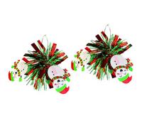 Christmas Earrings Colorful Firework Hoop Earrings Christmas Tree Gingerbread Earrings for Women Xmas Festive Holiday Party Jewelry, 0, Metal, No Gemstone