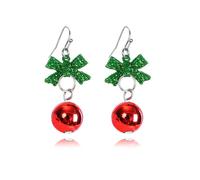 Christmas Earrings for Women Cute Gingerbread Man Elf Fawn Charm Earrings Acrylic Fashion Christmas Tree Cat Dinosaur Funny Earrings Xmas Party Favors Decor Accessories, Zinc, unkown