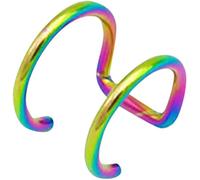 Christmas Earrings That Light up Lines Men Earring Ear Clip No Earcuff Cuff Minimalist On Cuffs Girls WomenDurability Multicoloured