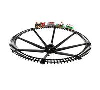 Christmas Electric Car Train Toy Children Railway Train Set Racing Road Assembly Transportation Building Blocks Christmas Sets For Around The Tree Decorations Outdoor Yard Decorations For Sets