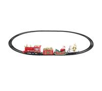 Christmas Electric Train, Toy Decoration for Under the Christmas Tree | Electric Train Locomotive Model Track with Lights and Sound - for Toddlers Parties and Birthdays