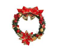 Christmas Elegant Christmas Wreath for Festive Home Showcasing Personal Style and Refined Taste to Welcome the Holiday Season (A, 30cm)