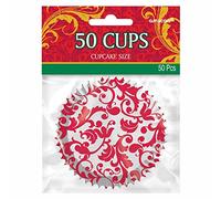 Christmas Elegant Cupcake Cases 6.3cm 50pk