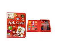 Christmas Elf Art Case Kids Drawing Colouring Art & Craft