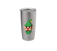 Christmas Elf Block Building Builder Brick Master Builder Stainless Steel Insulated Tumbler