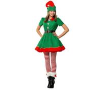 Christmas Elf Costume for Women, Festive Holiday Outfit Inspired by A Cinderella Story Christmas Wish
