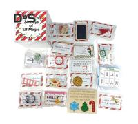 Christmas Elf Kit 24 Days Of Xmas Elf Accessories Fun Elf Activities Magic Props Christmas Countdown Gift For Party Favors
