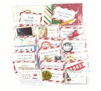 Christmas Elf Kit Advent Calendar 2024, 24 Days of Magic Sets, Xmas on Shelf Kit Fun Elf Activities Props Elf Kits Christmas Countdown Calendar Xmas Present Gift Box Holiday Activity Riddles Set