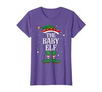 Christmas Elf Matching Family Group Funny Baby Elf T-Shirt