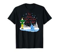 Christmas Elf Winter Buddies Narwhal Elf Christmas T-Shirt