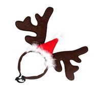 Christmas Elk Reindeer Head Canda - Santa Antler Headpiece, Multi-purpose Headwear Accessories for Theme Party, Christmas Party, Christmas Party