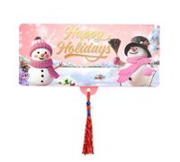 Christmas Envelopes 10 Slots Greeting Supplies | Christmas Cash Holder for Home Ornaments Grandparents Students Mother Father