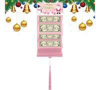 Christmas Envelopes | Box with 10 Slots - Merry Christmas Cash Envelope - for Holiday Party Budgeting Savings Ticket Event