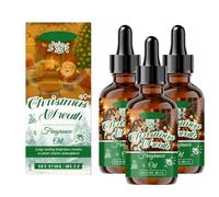 Christmas Essential Oils Set,Natural Diffuser Oils,Wreath Fragrance Winter Oil, Candle, Soap Making, Candy Cane, Xmas Tree, Christmas Pudding,Long Lasting Scents 120ml (3PC)