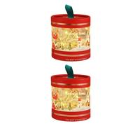 Christmas Eve A-pple Box | 2-pack Christmas Eve Boxes Empty | Transparent Christmas Candy Containers Box| Small CHRISTMAS EVEBOXes Fillers With Light String For Holiday Decoration