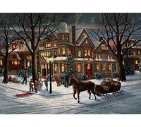 Christmas Eve Boxed Christmas Cards - 15 Cards & 16 Foil Lined Envelopes
