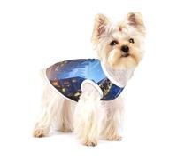 Christmas Eve Cotton Dog Shirt â€“ Soft Breathable Dog Shirt for Dogs Cats Boy Girl Pet Tshirt,Suitable for Small Pets
