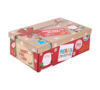 Christmas Eve Delivery Present Gift Box with Lid