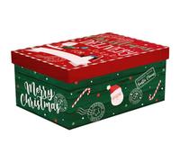 Christmas Eve Gift Box Personalised Lift off Lid Large 34cm x 23cm x 16cm
