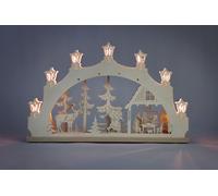 Christmas Eve Schwibbogen Length approx 52cm NEW Motif Light Arch