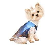 Christmas Eve Small Dog Shirt,Soft Breathable Dog Shirt for Dogs Cats Boy Girl Pet Tshirt,Suitable for Small Pets