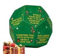 Christmas Exchange Games, Christmas Party Exchange Dice Game, Group Party Activity Holiday Decoration Supplies for Birthday Family Night Festive Gathering